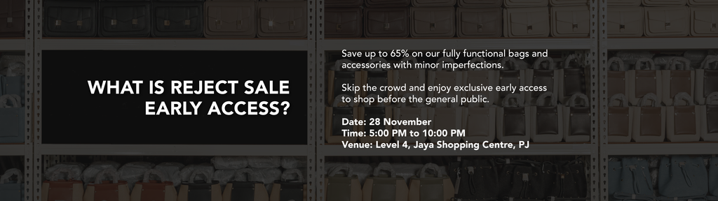 Reject Sale Early Access Ticket