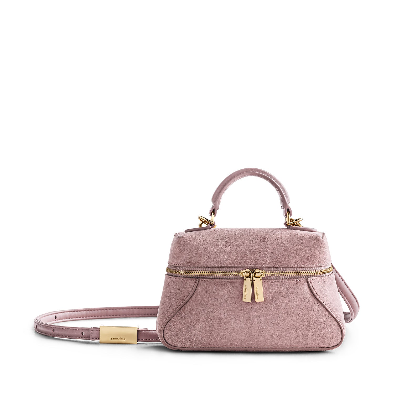 Sometime-ZipzipVanityBag-Suede