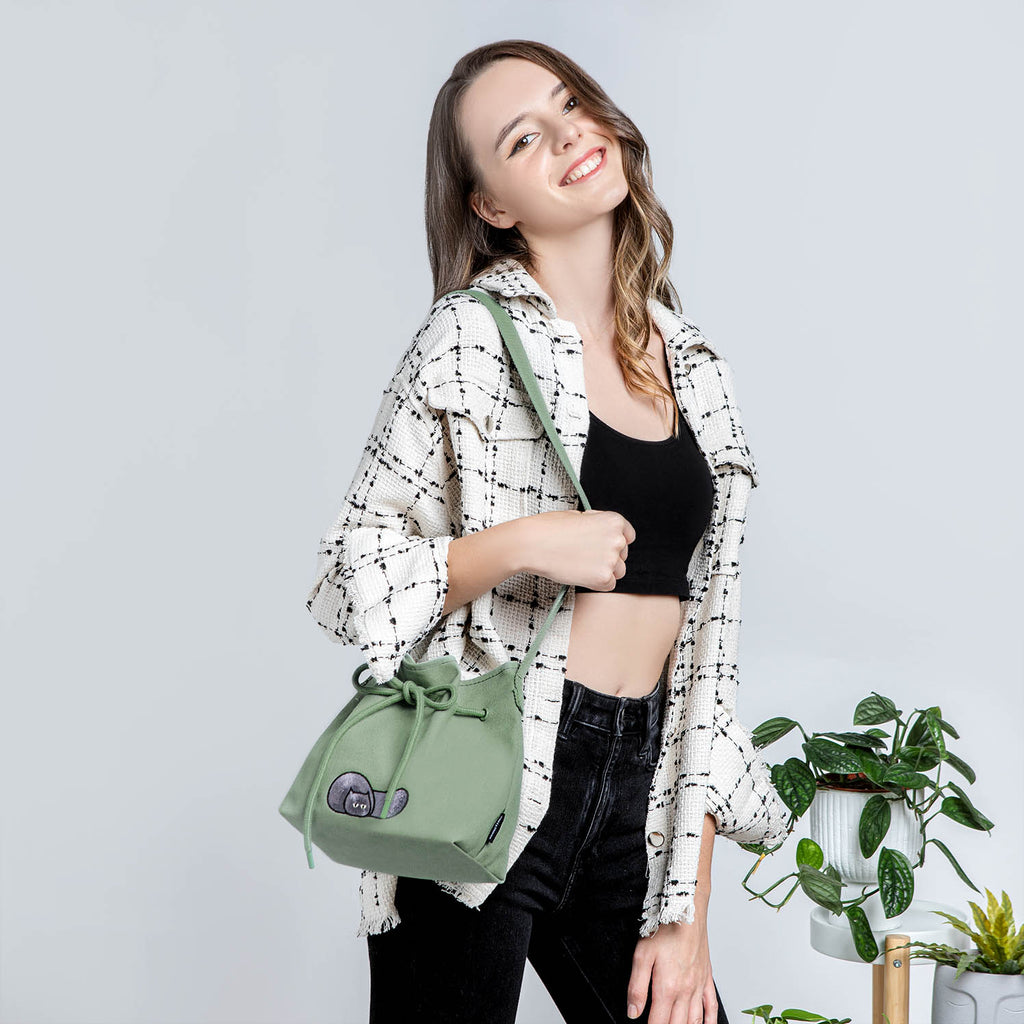 Furry Bucket 73 Crossbody bag – Sometime By Asian Designers