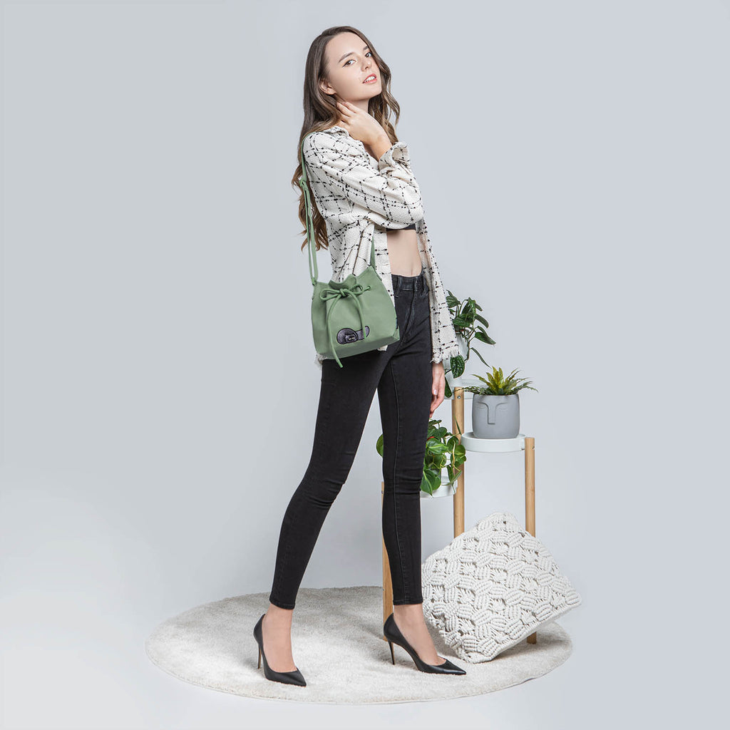 Furry Bucket 73 Crossbody bag – Sometime By Asian Designers